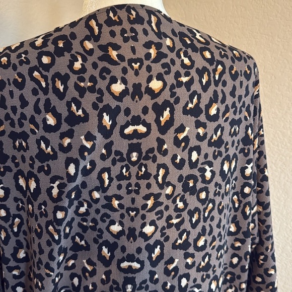 Leopard Shawl Sz S/M - Picture 6 of 10